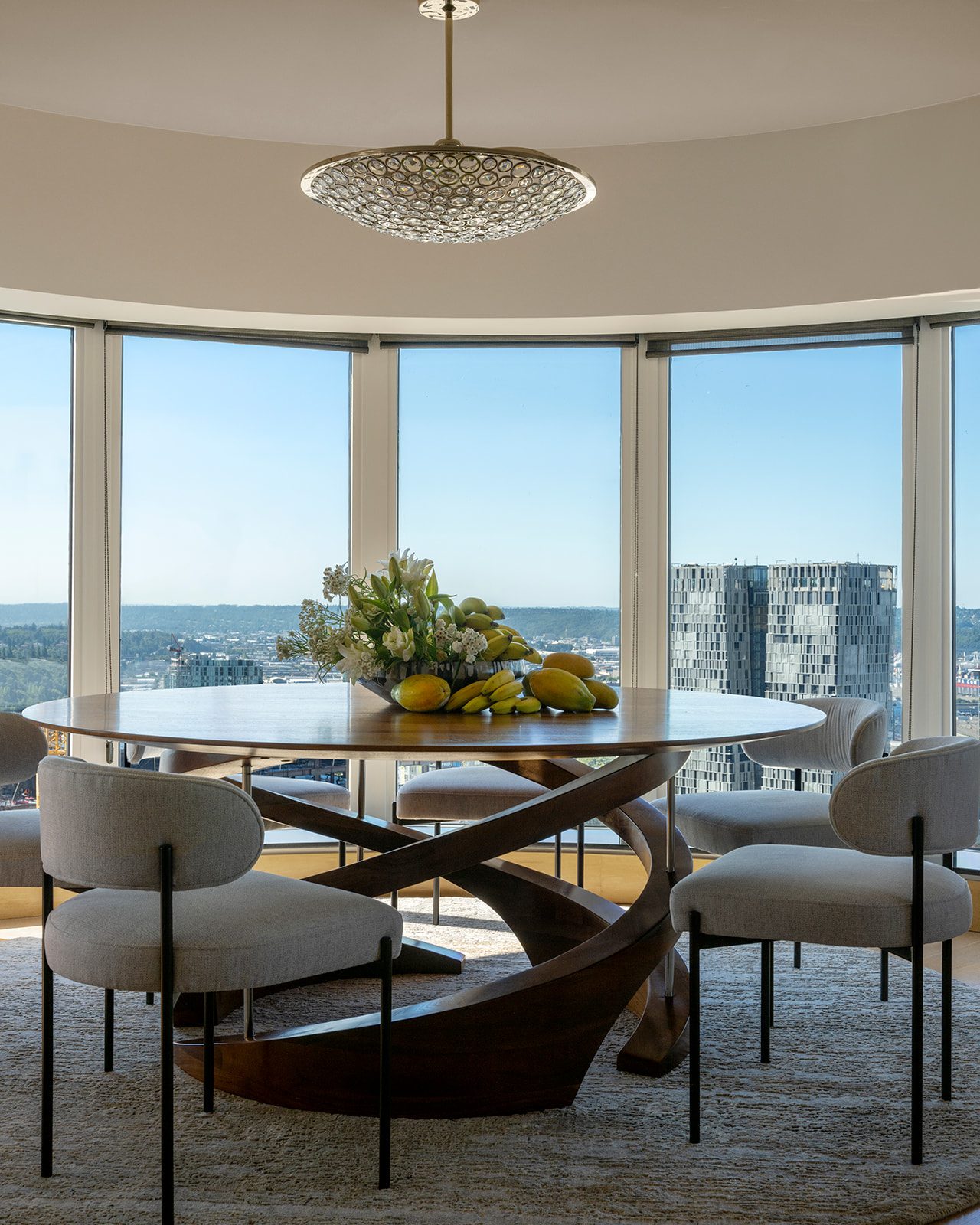 Thoughtfully composed interior detail, First Hill Penthouse — First Hill, Seattle