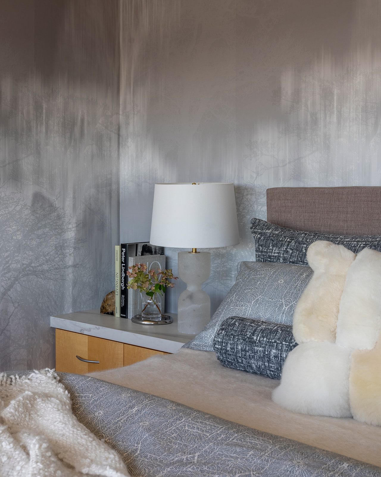 Contemporary interior with bespoke furnishings, First Hill Penthouse — First Hill, Seattle