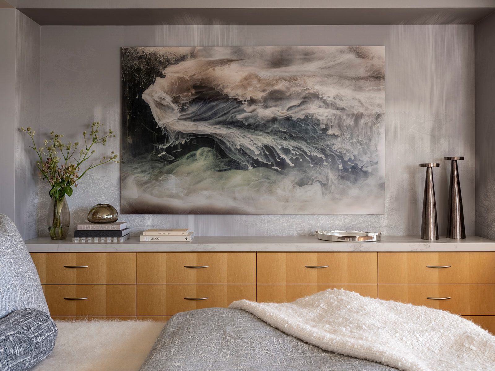 Elegant residential interior, First Hill Penthouse — First Hill, Seattle